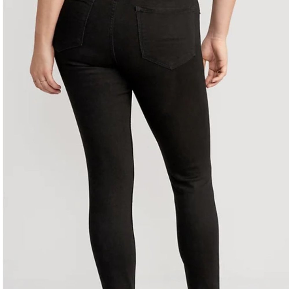 NWT Old Navy Rockstar Super Skinny Size 10 Tall - Picture 2 of 9